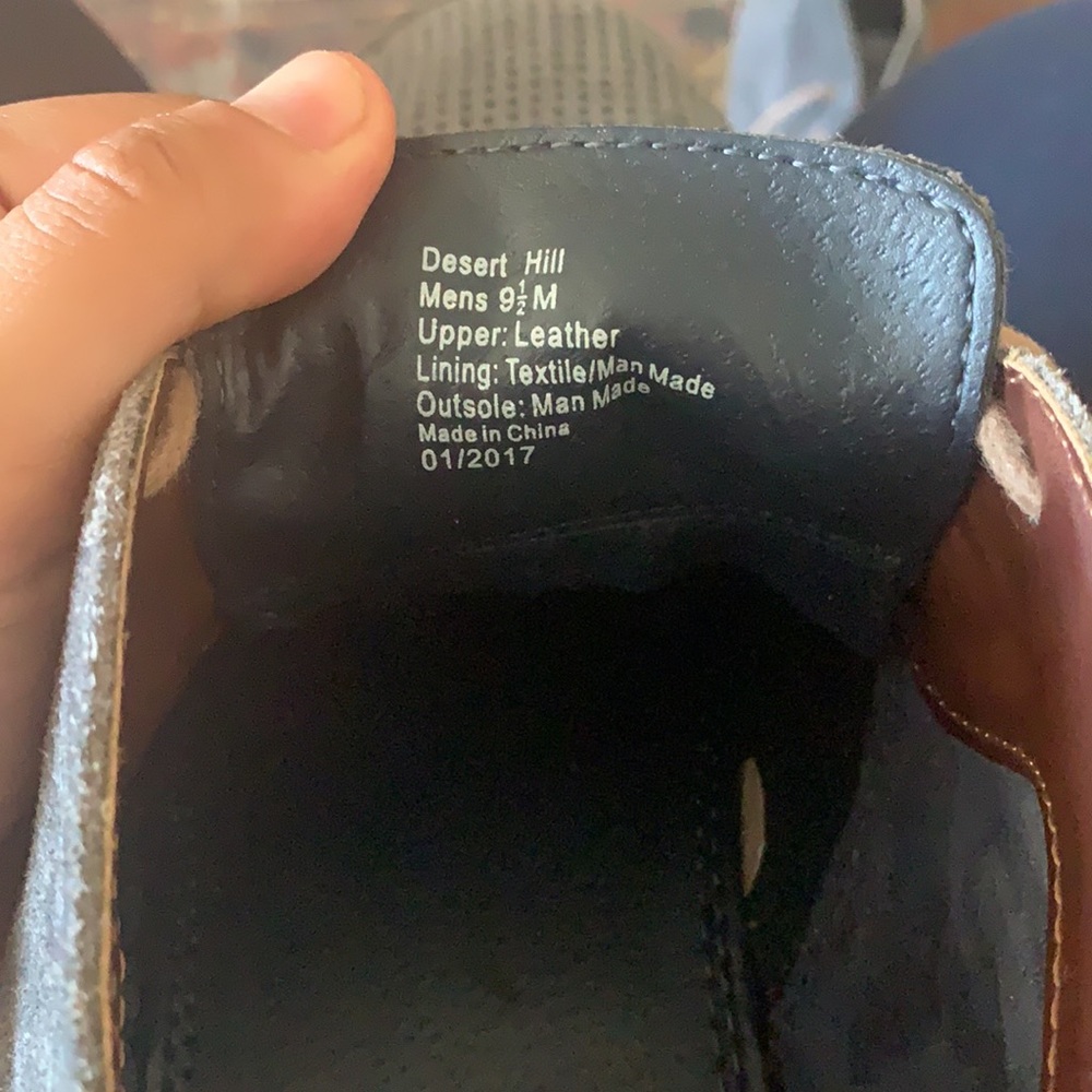 Kenneth Cole Reaction Men’s Oxford Leather - Picture 5 of 5